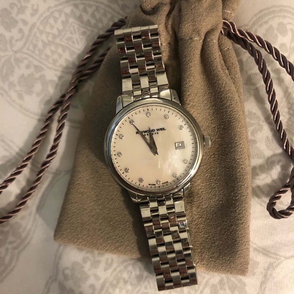 Raymond Weil Toccata Ladies White Diamond Watch